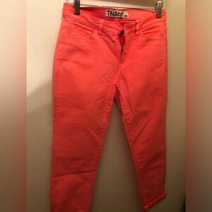 Aritzia - TNA pink/peach skinny ankle pants. Size 2.